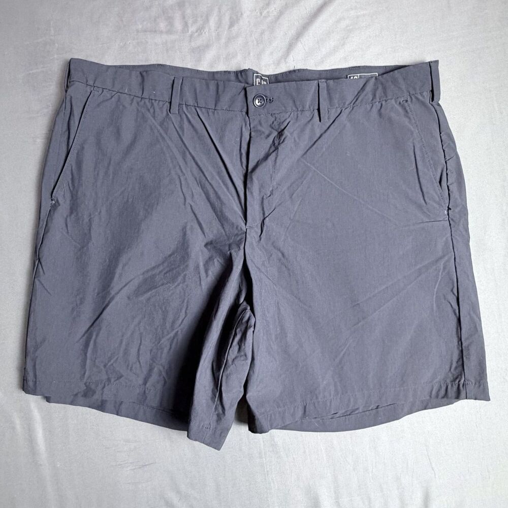 Men GAP 8" Tech Shorts Navy Blue Light Weight Size 40 Golf Casual Performance